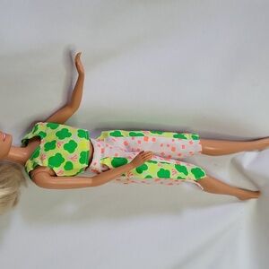 Barbie Hawaiian Fun Outfit 1990s Clothing Genuine Barbie Mattel